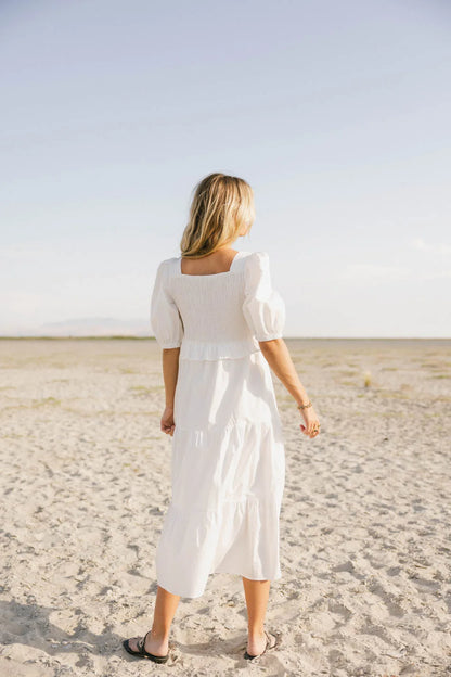 Sinead Smocked Back Midi Dress FINAL SALE