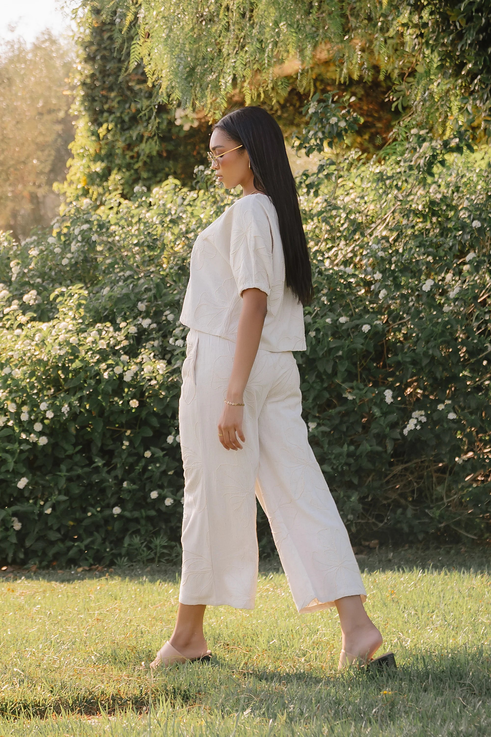 Kortney Floral Wide Leg Pants