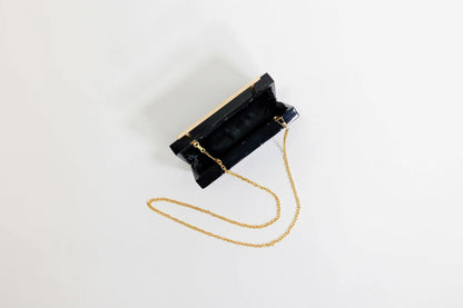 Crystalline Clutch Onyx