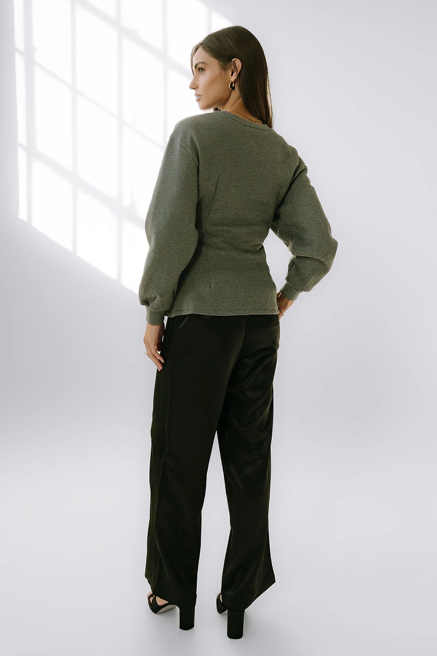 York Pleated Sweater FINAL SALE