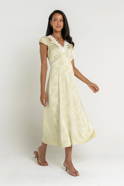 Jackie Floral Midi Dress