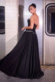 Georgina Corset Ball Gown With Scarf