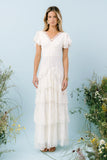 Tracie Lace Maxi Dress in Ivory
