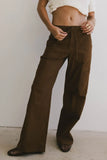 Tandry Cargo Pants in Brown FINAL SALE