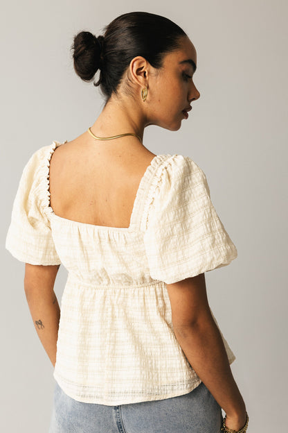 Wilder Blouse in Natural FINAL SALE