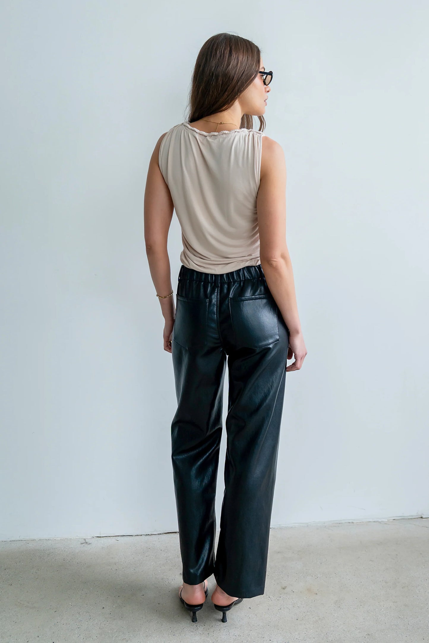 Maia Braided Top in Bone
