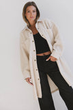 Milandra Sherpa Long Jacket FINAL SALE