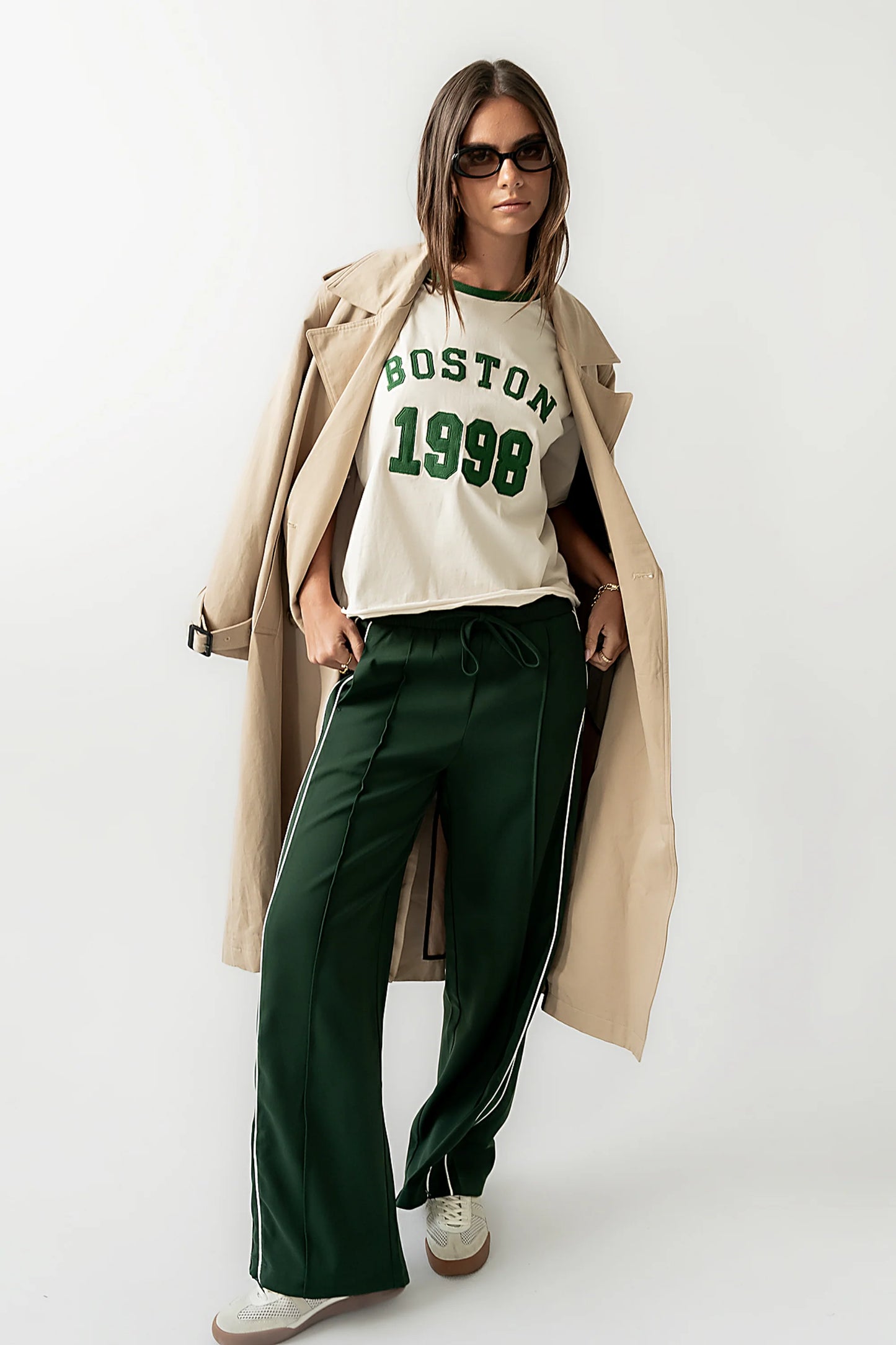 Rachel Trench Coat in Tan FINAL SALE