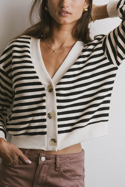 Osaia Striped Cardigan FINAL SALE
