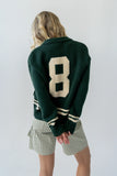 Polly Knit Jacket in Green