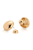 Polished Pebble Stud Earrings