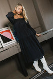 Finnian Midi Dress in Navy FINAL SALE