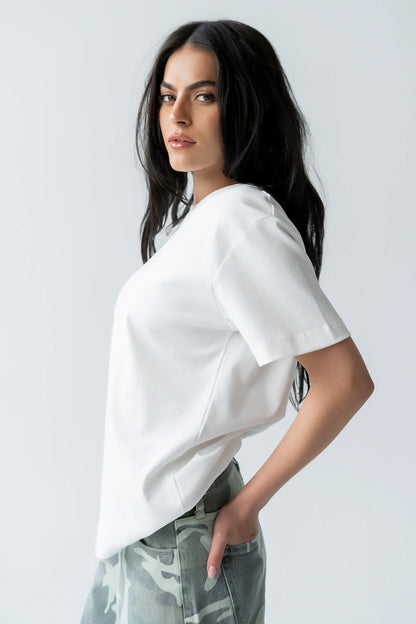 Chance Tee in White