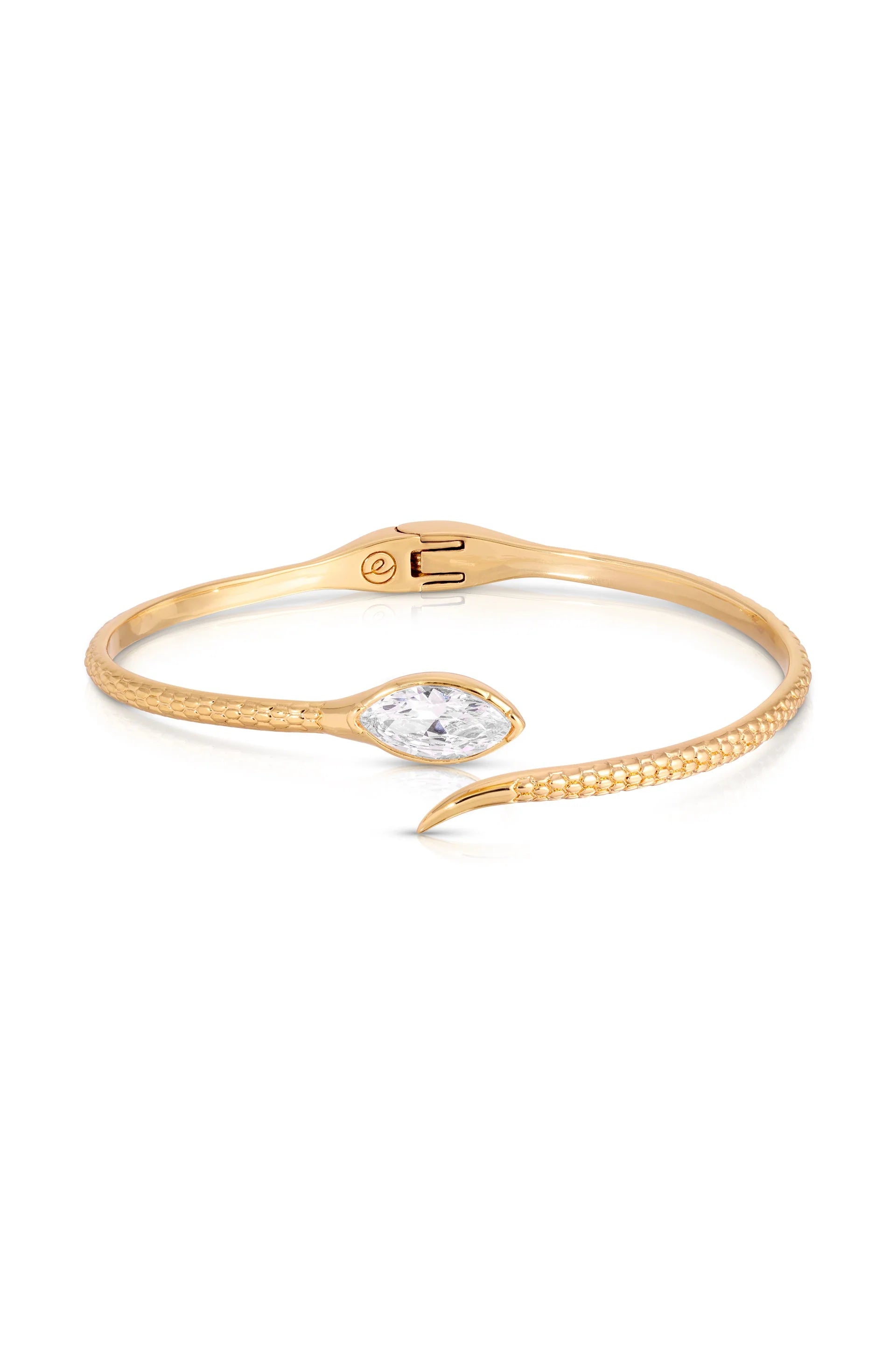Marquise Crystal Cuff Bracelet