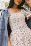 Koa Floral Mini Dress FINAL SALE