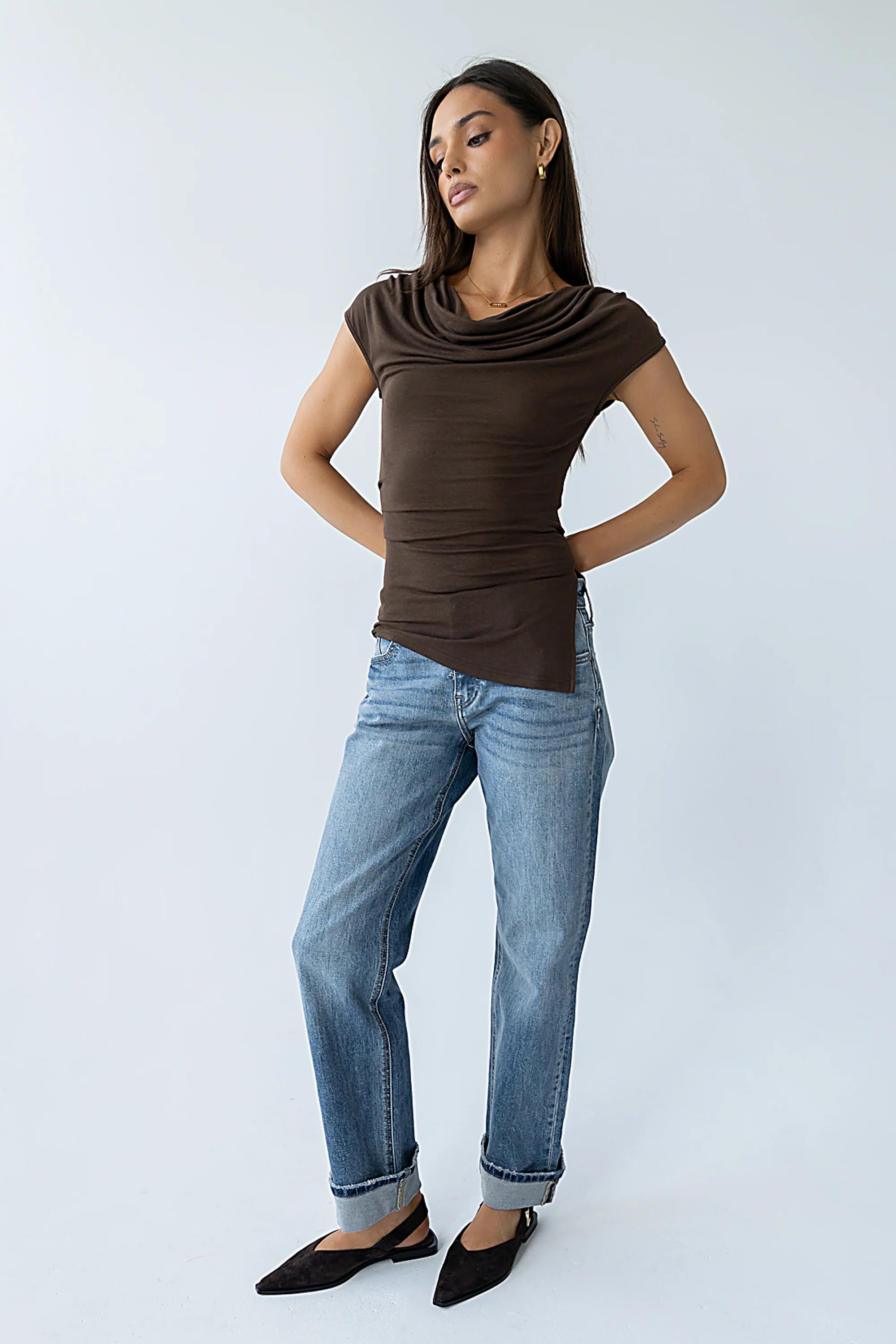 Connie Asymmetrical Top