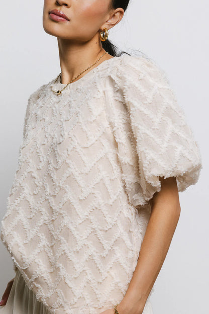 Juliet Textured Blouse FINAL SALE