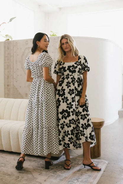 Leanne Floral Midi Dress FINAL SALE