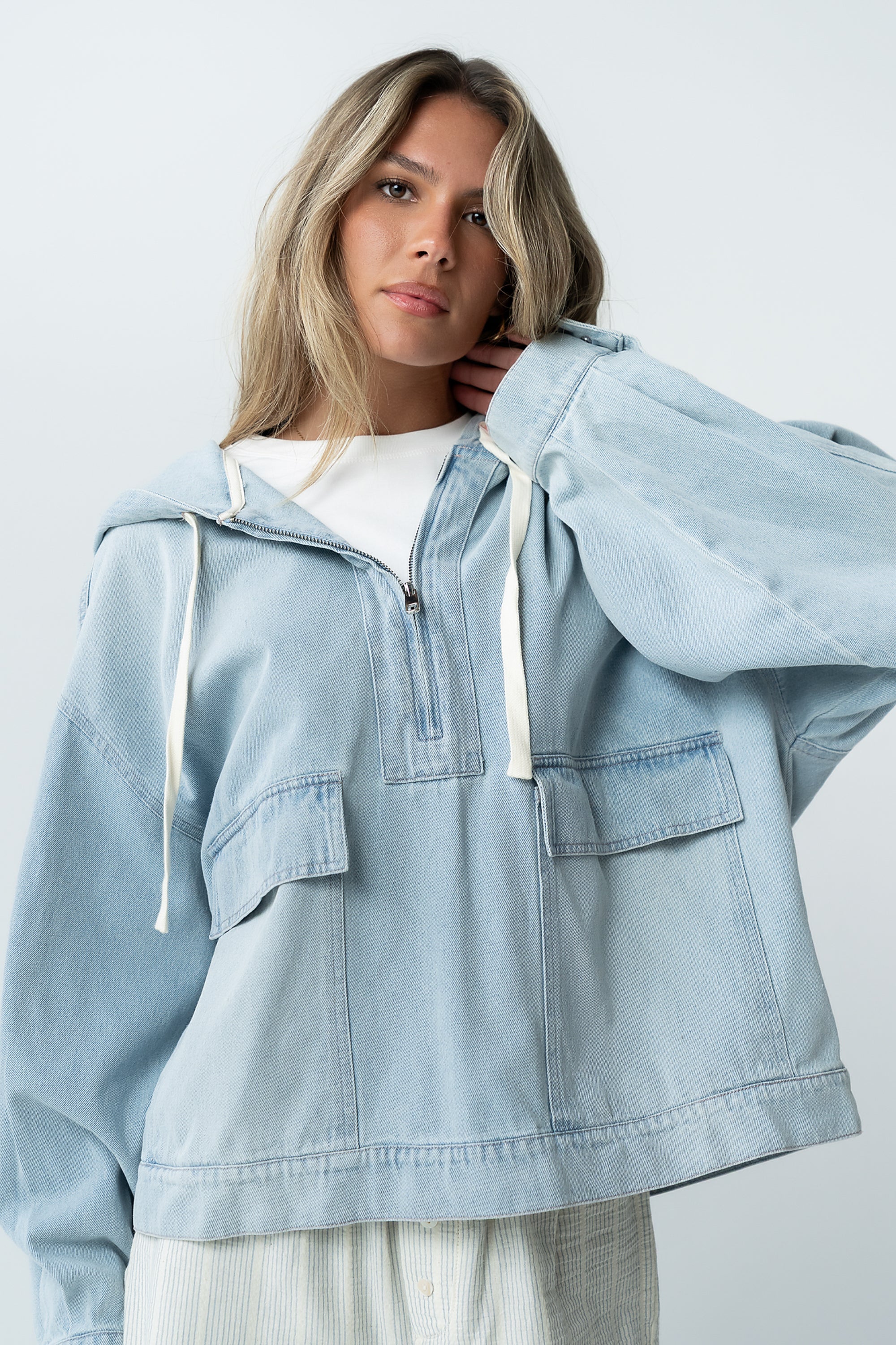 Giana Denim Pullover