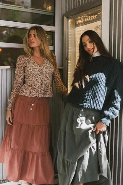 Dream Knit Sweater in Dark Teal FINAL SALE