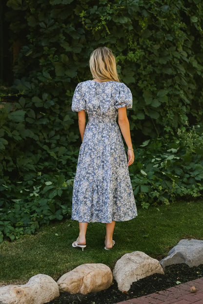 Kaylani Floral Midi Dress FINAL SALE