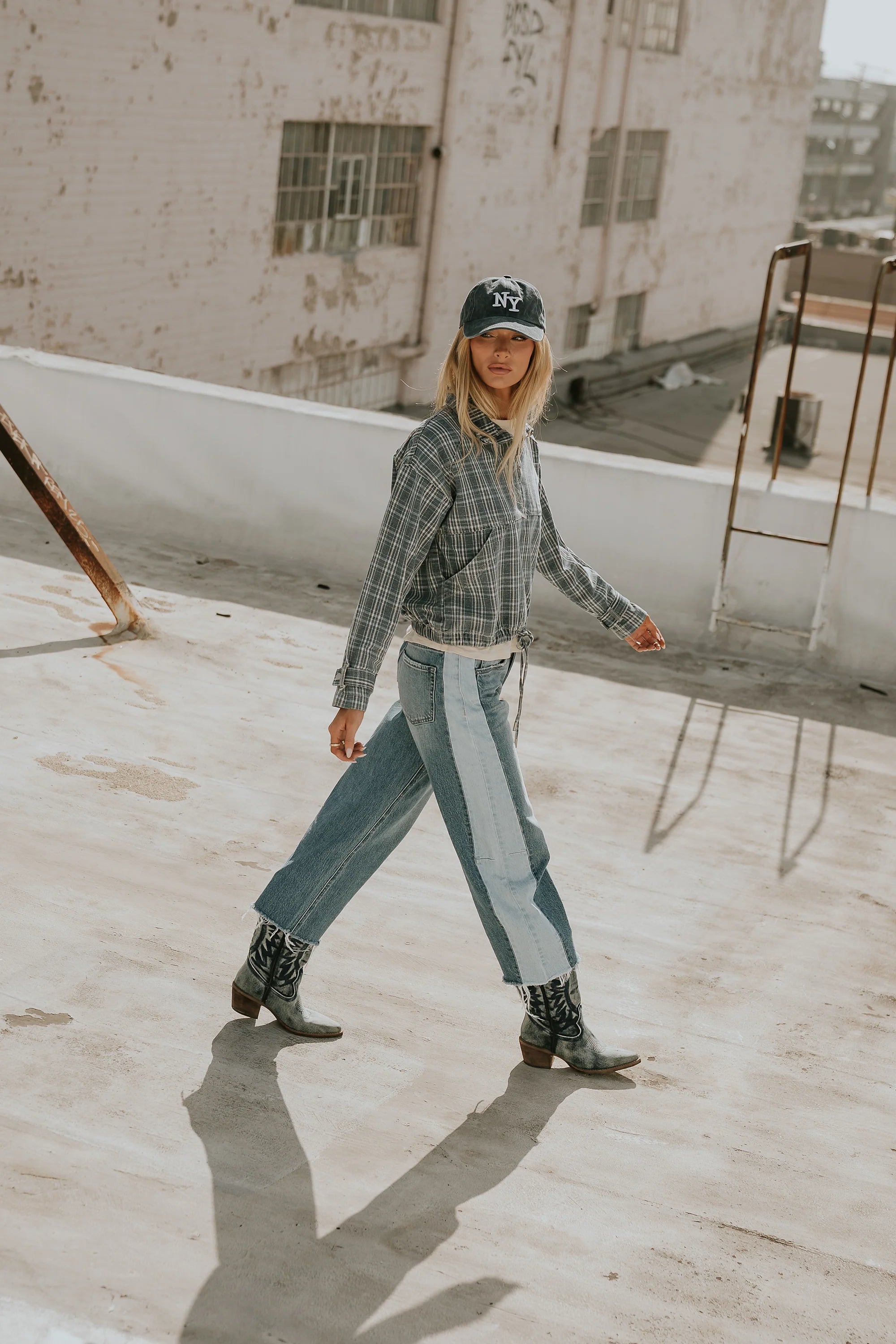 Karrie Two Toned Jeans