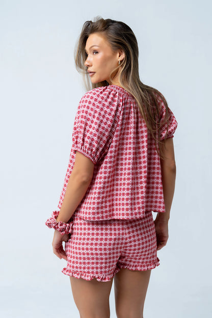 Ambree Gingham Shorts