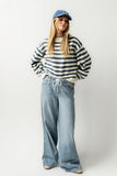 Josey Oversized Sweater in Blue FINAL SALE