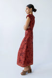 Ellianna Floral Maxi Dress in Brick