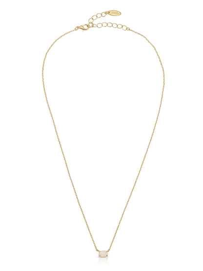 Layered Opal Lariat Necklace Set of 3