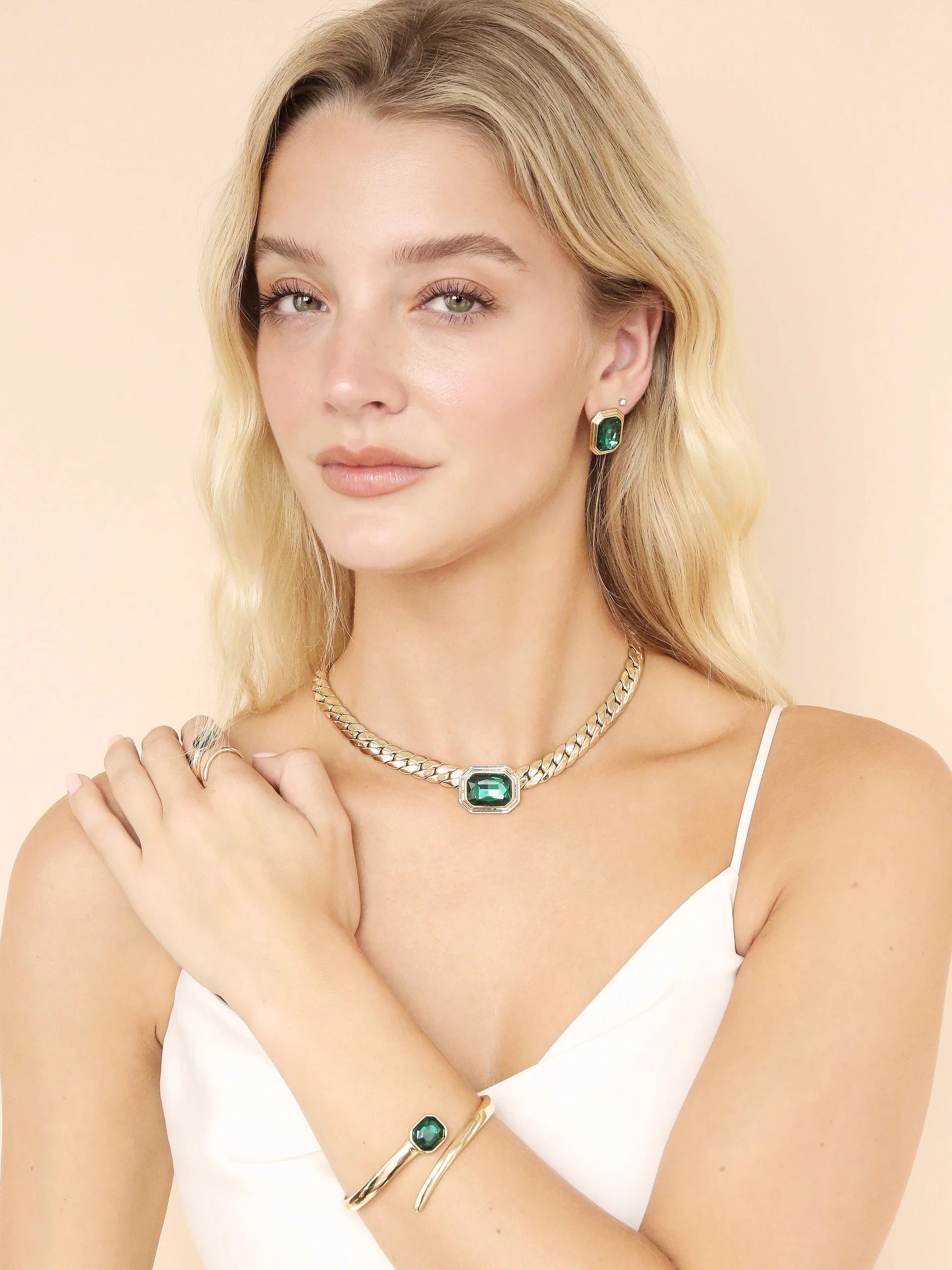 Deco Crystal Earrings