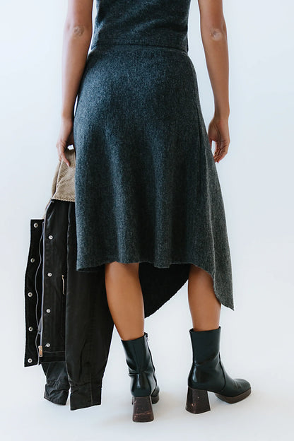 Cassie Asymmetrical Midi Skirt FINAL SALE
