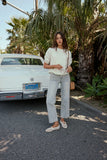 Hailey Polka Dot Straight Leg Jeans FINAL SALE