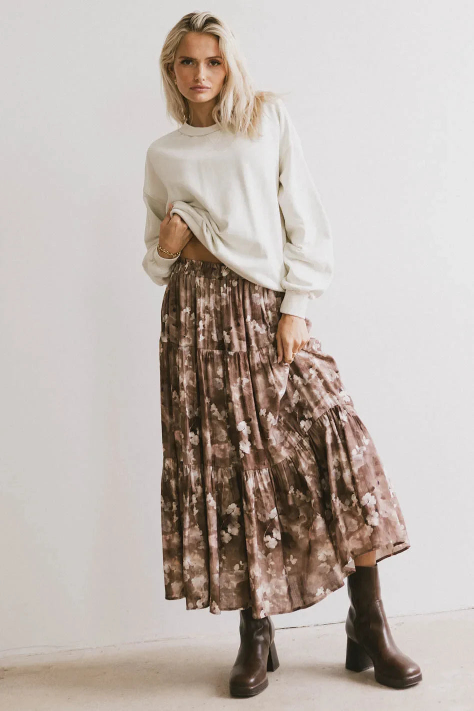 Elara Crew Neck Sweater FINAL SALE