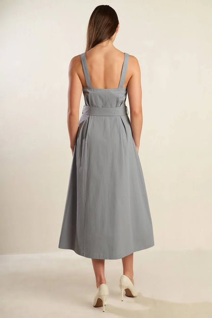 CALIFORNIA DREAMING BUTTON DOWN DRESS