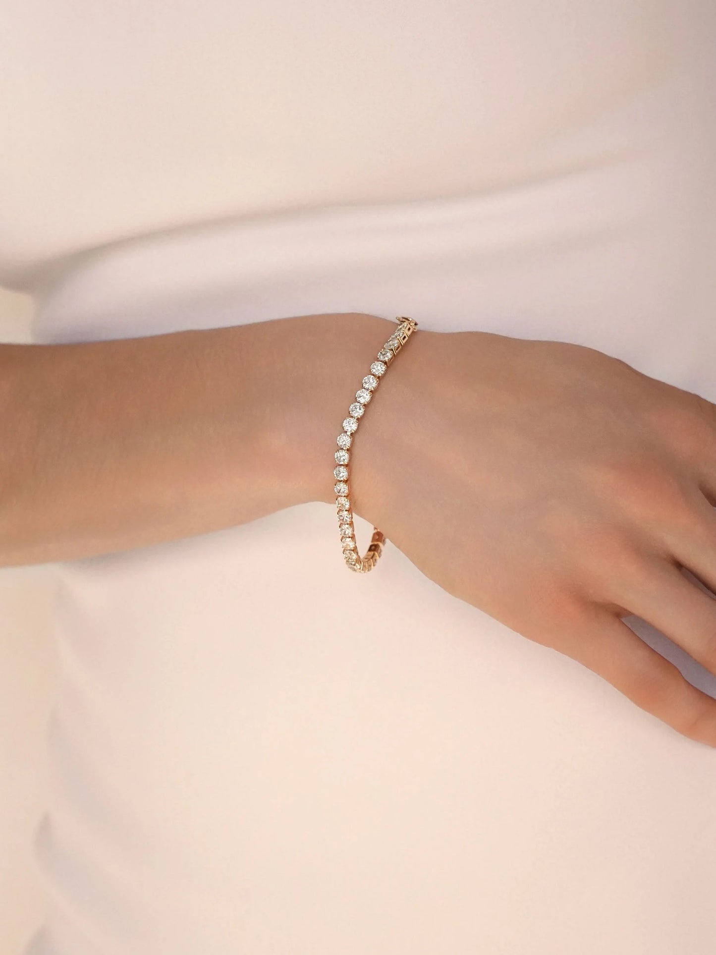 Single Row Tennis Bracelet
