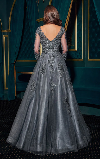 FRANCESCA GOWN BALL GOWN WITH SLEEVES