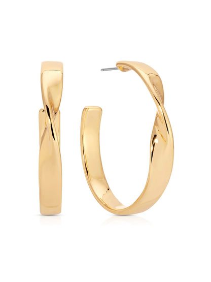 Heirloom Twist Medium Hoops