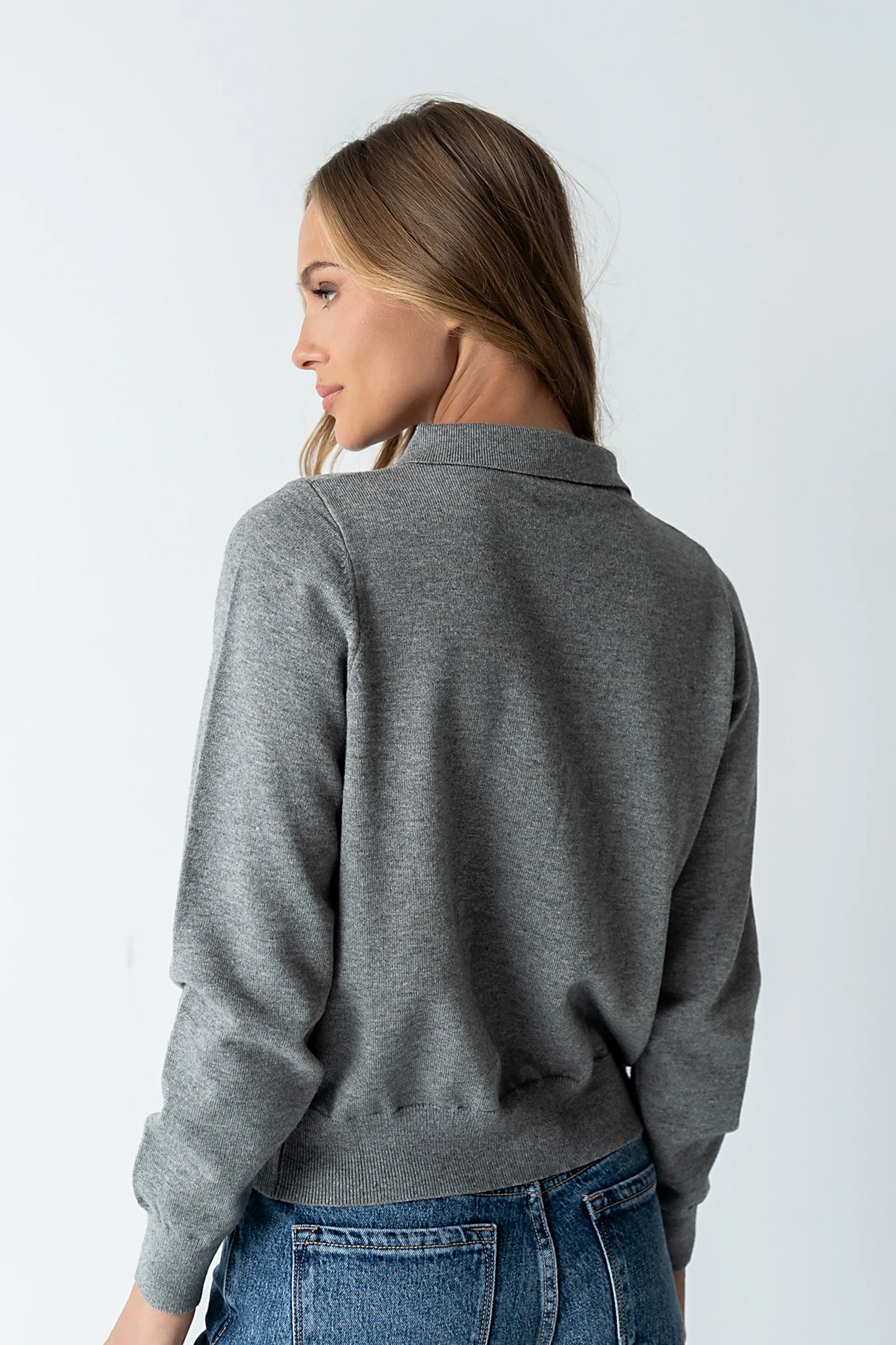 Isla Collared Sweater FINAL SALE