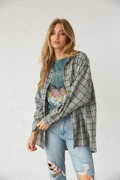 Mitchell Plaid Flannel Shirt