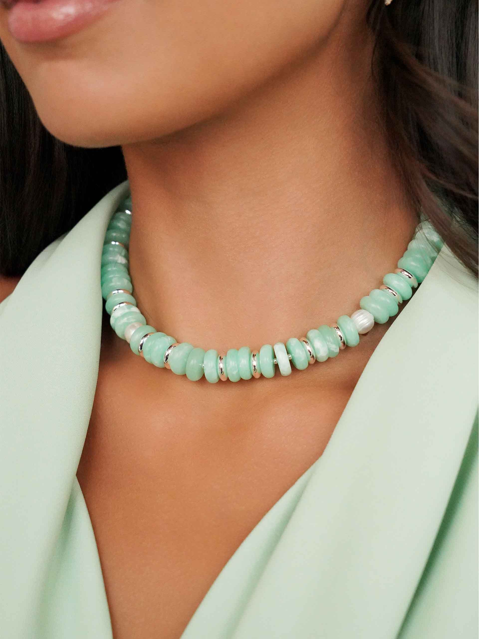 Saint Tropez Stone Necklace