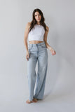 Riley Dad Jeans in Light Wash FINAL SALE
