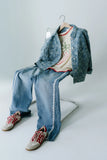 Lainey Floral Denim Jacket