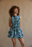 Abigail Floral Open Back Romper