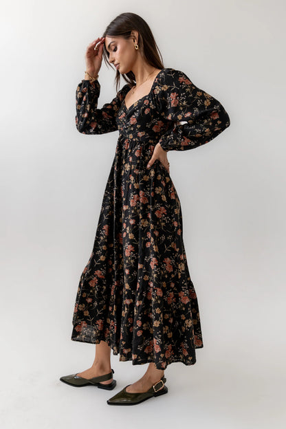 Michelle Floral Maxi Dress FINAL SALE
