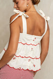 Lana Embroidered Blouse FINAL SALE