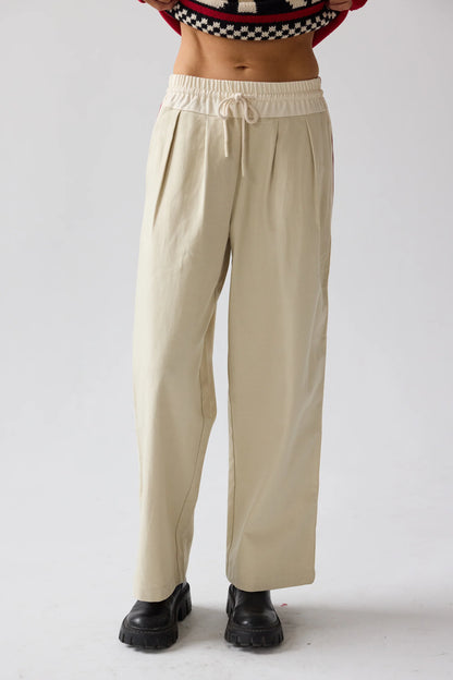 Landon Striped Wide Leg Pants