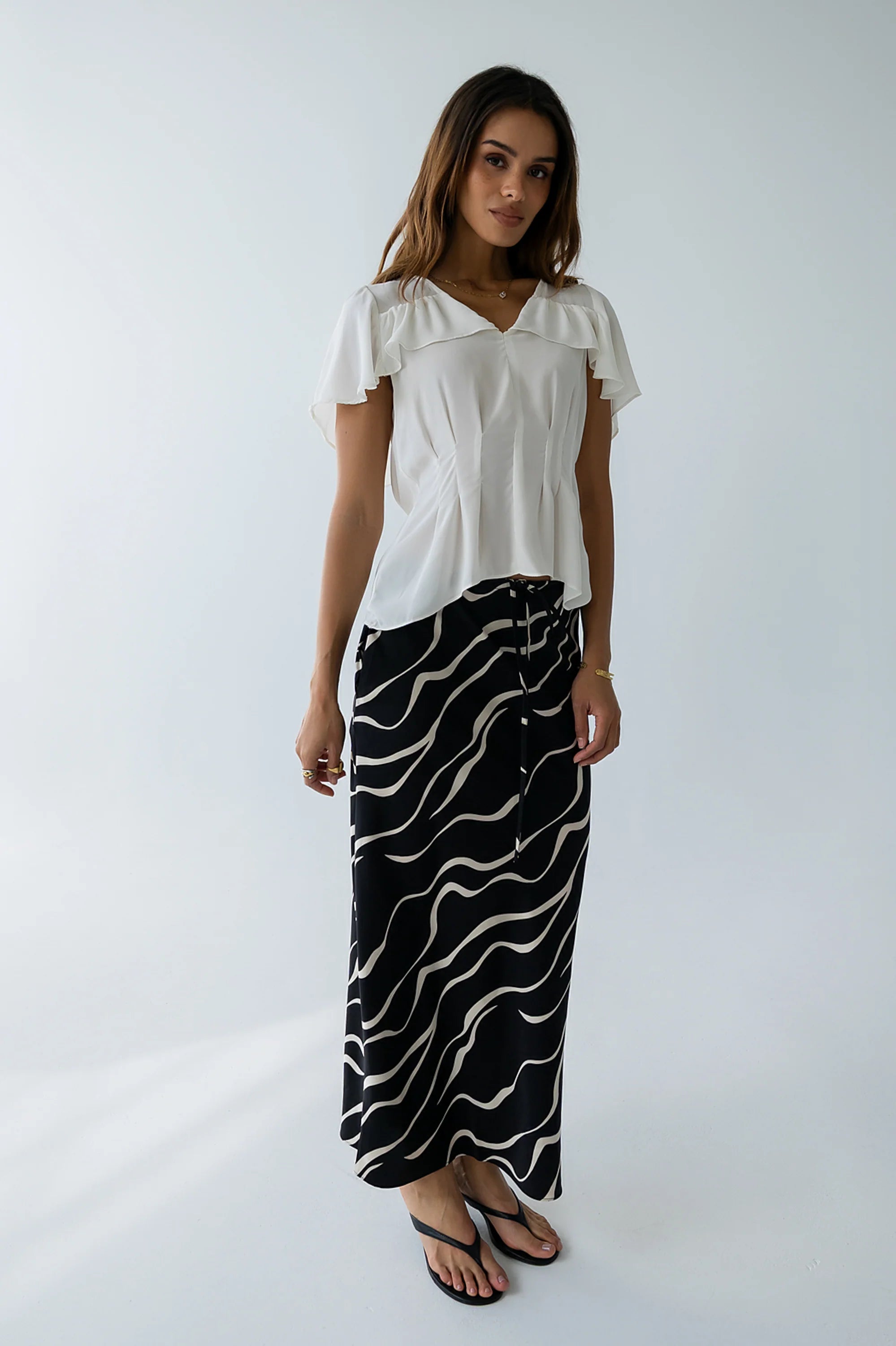 Bernice Sheer Blouse
