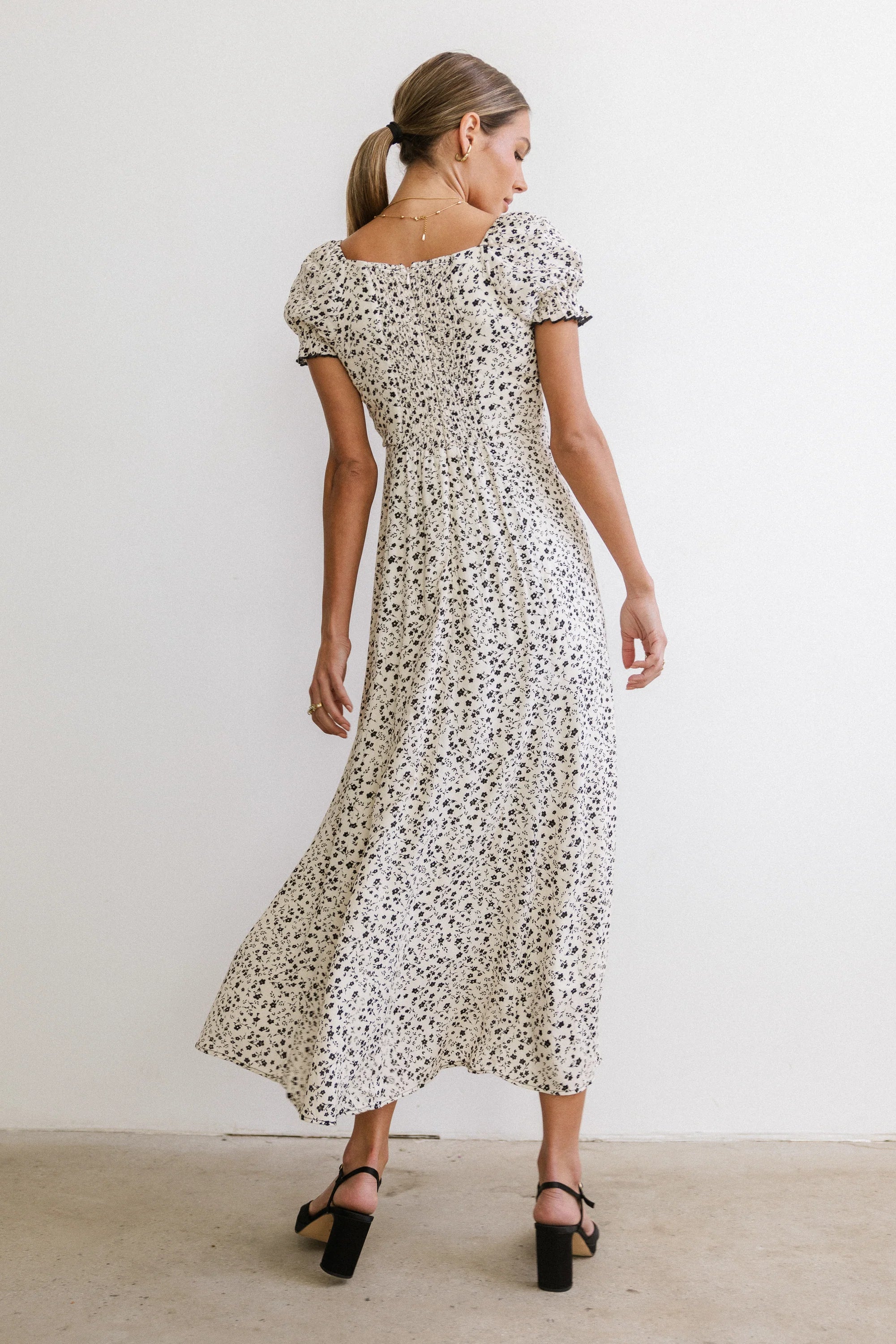 Marlow Maxi Dress in Cream FINAL SALE