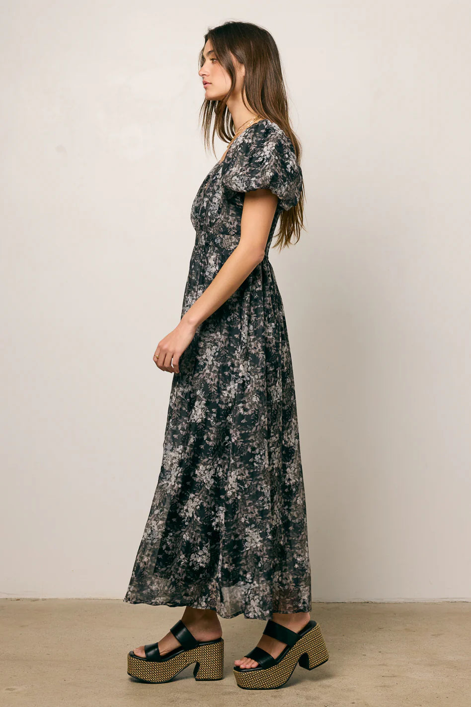Quiney Floral Maxi Dress FINAL SALE
